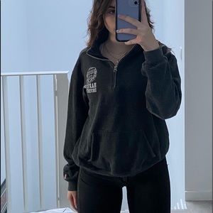 Women’s harvard university half zip pullover